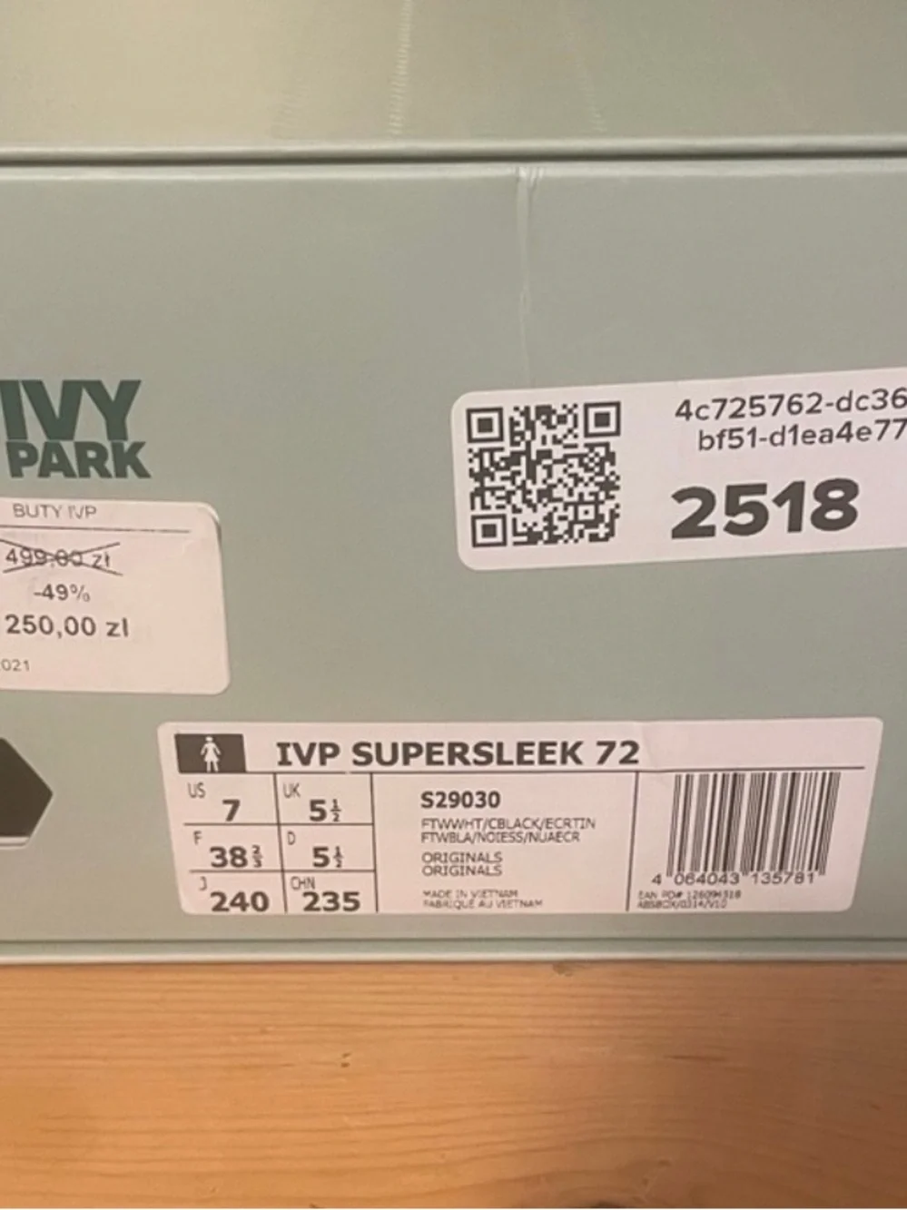 Adidas Ivy Park women sneakers